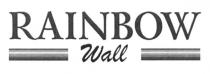 rainbow wall, rainbow, wall