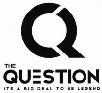 the question its a big deal to be legend, question, big, deal, legend, q