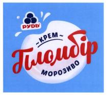 рудь, крем, пломбір, морозиво