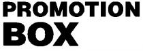 promotion box, promotion, box