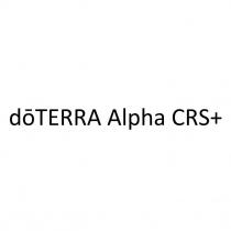 doterra alpha crs+, doterra, do terra, alpha, crs, +