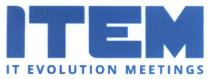 item it evolution meetings, item, evolution, meetings, ітем