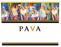 pava, v