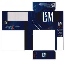 l&m, l, m, lm, premium recessed filter, premium, recessed, filter, smooth taste, smooth, taste, loft night blue, loft, night, blue, less smell, less, smell, fine cut tobacco, fine, cut, tobacco, slide here, slide, here