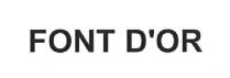 font d`or, font, dor, d`or