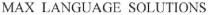 max language solutions, max, language, solutions, мах