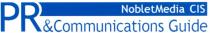 nobletmedia cis, noblet media, nobletmedia, cis, pr & communications guide, pr, communication, guide