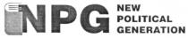 npg, new political generation, new, political, generation