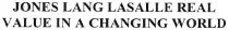 jones lang lasalle real, jones, lang, lasalle, real, value in changing world, value, changing, world