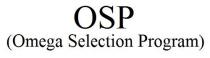 osp, (omega selection program), omega selection program, omega, selection, program