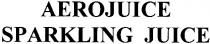 aerojuice, sparkling juice, sparkling, juice
