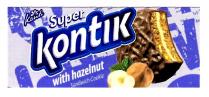 konti, super kontik, super, kontik, with hazelnut sandwich cookie, with, hazelnut, sandwich, cookie, v