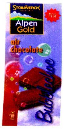 bubblechoc, alpen gold, stollwerck