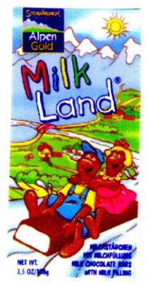 milk land, alpen gold, stollwerck