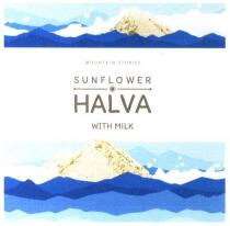 with milk, with, milk, halva sunflower, halva, sunflower, mountain stories, mountain, stories