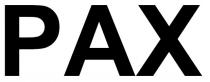 рах, pax