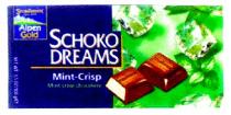 schoko dreams, alpen gold, mint-crisp, stollwerck
