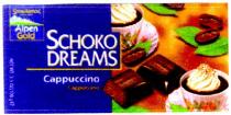 schoko dreams, alpen gold, stollwerck, capuccino