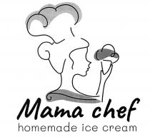 mama chef homemade ice cream, mama, chef, homemade, ice, cream