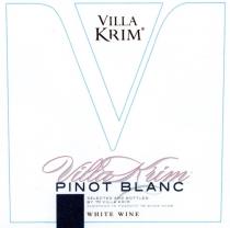 v, villa krim, villa, krim, pinot blanc, pinot, blanc, white wine, white, wine, selected and bottled by tm villa krim, selected, bottled, tm, відібрано та розлито тм вілла крим, відібрано, розлито, тм, вілла, крим