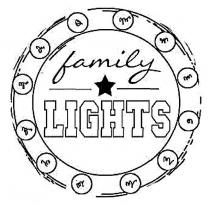 family, lights