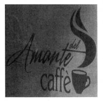 del, amante del caffe, amante, caffe