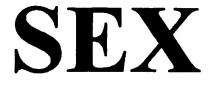 sex
