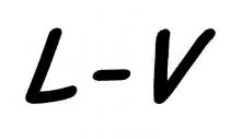 l-v, lv, l, v, l v