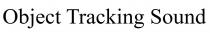 object tracking sound, object, tracking, sound