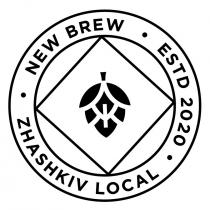 new brew, new, brew, estd.2020, estd, estd., 2020, zhashkiv local, zhashkiv, local