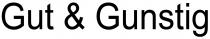 gut&gunstig, gut, gunstig, &