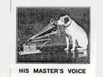 his master's voice