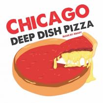 chicago deep dish pizza made by abaev, chicago, deep, dish, pizza, made, abaev