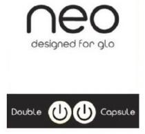 capsule, glo, designed, designed for glo, neo, double, double capsule