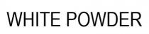 powder, white, white powder