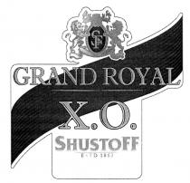 1863, fs, grand, grand royal, sf, shustoff, estd, estd 1863, royal, x.o., xo