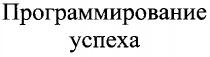 программирование успеха
