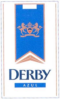 derby, azul