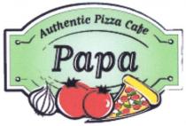 authentic pizza cafe, papa, рара