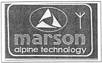 marson, alpine technology