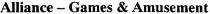 alliance games & amusement, alliance games amusement