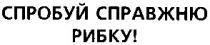 спробуй справжню рибку, спробуй справжню, рибку