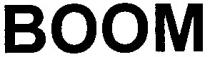 boom, воом