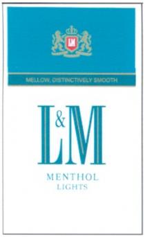 lm, l&m, menthol, lights, mellow, distinctively, smooth