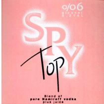 spy, top, blend of pure nemiroff vodka plus juice, тор