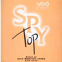 тор, spy, top, blend of pure nemiroff vodka plus juice