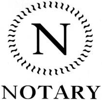 n, notary