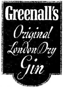 greenall's, original, london dry, london, dry, jin