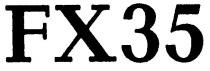 fx 35, fx, 35