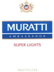 muratti, m, ambassador, super lights